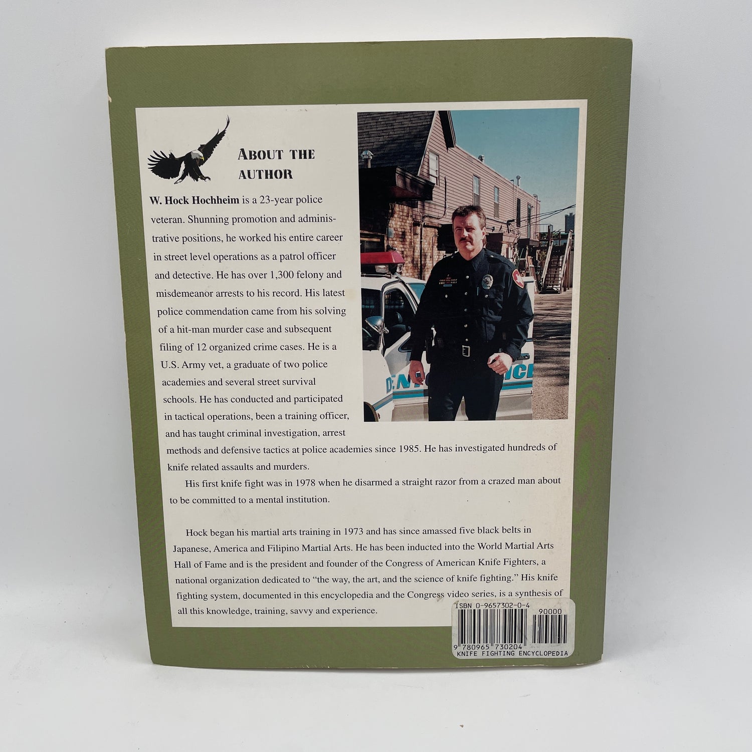 The Knife Fighting Encyclopedia Book by Hock Hochheim (Preowned)