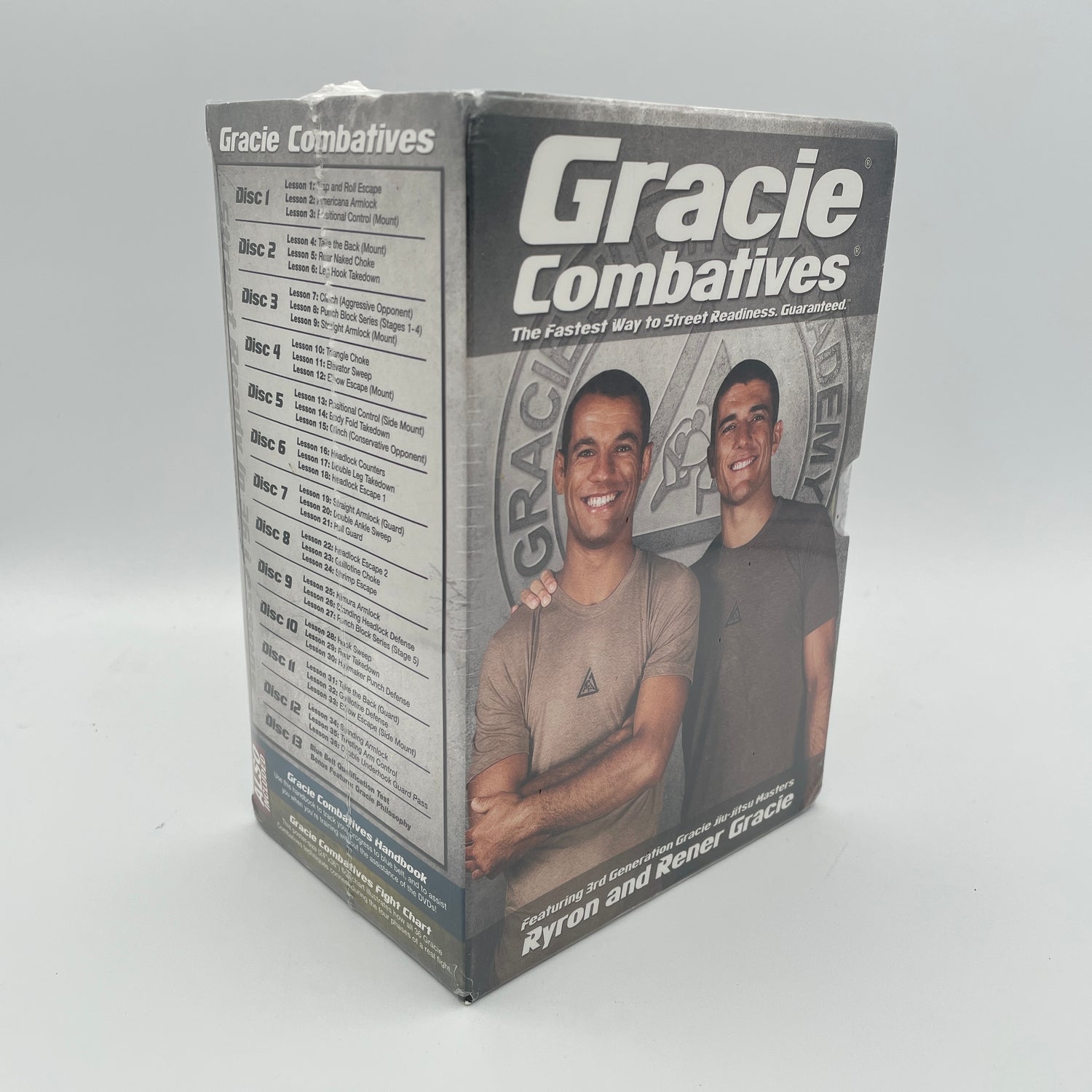Gracie Combatives 13 DVD Set by Gracie Academy