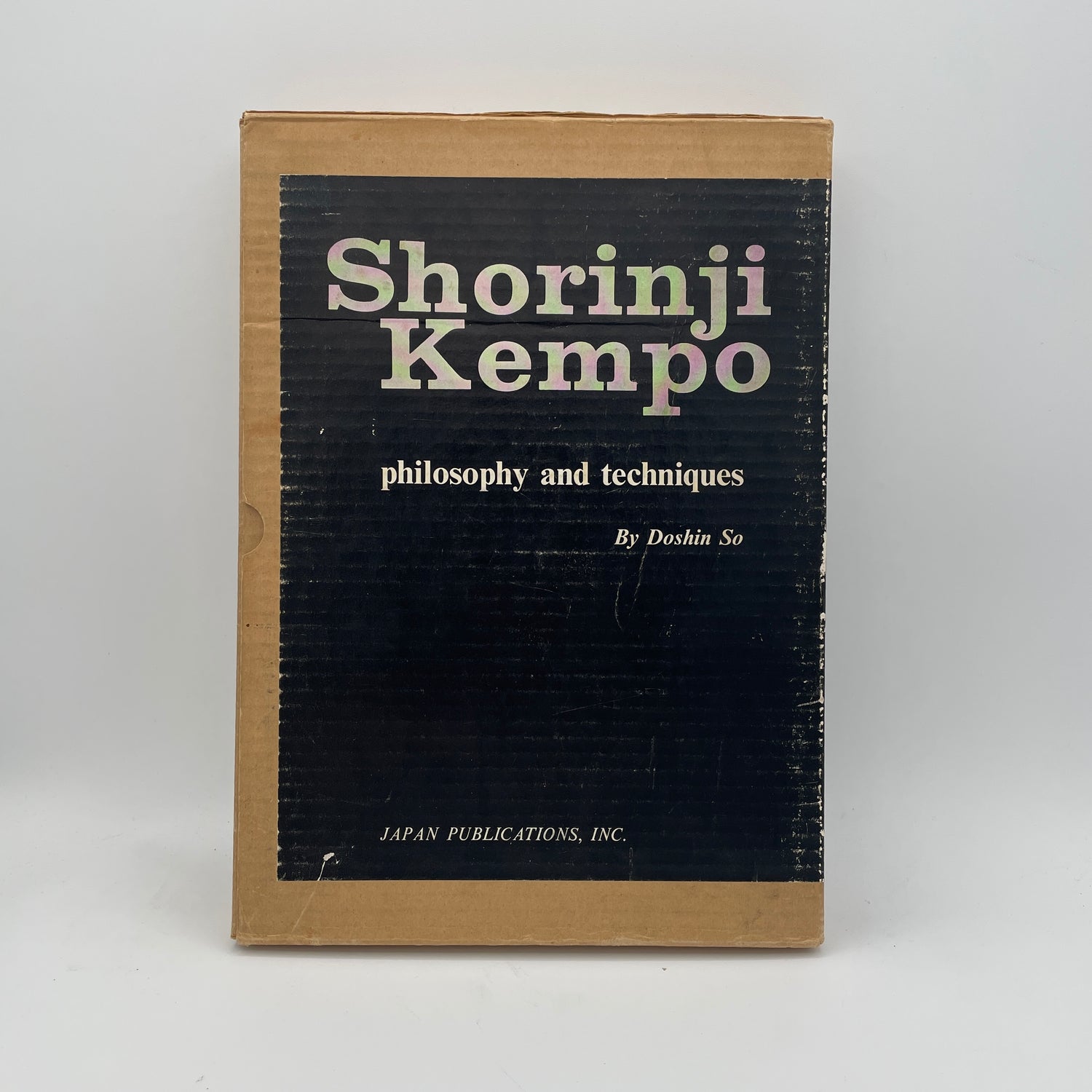 Shorinji Kempo Philosophy & Techniques Book by Doshin So (Hardcover) (Preowned)