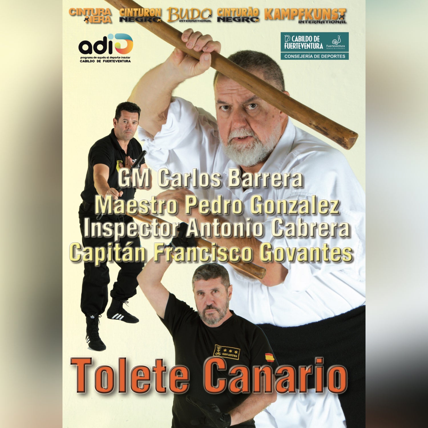 Tolete Traditional Police Baton by Carlos Barrera (On Demand)
