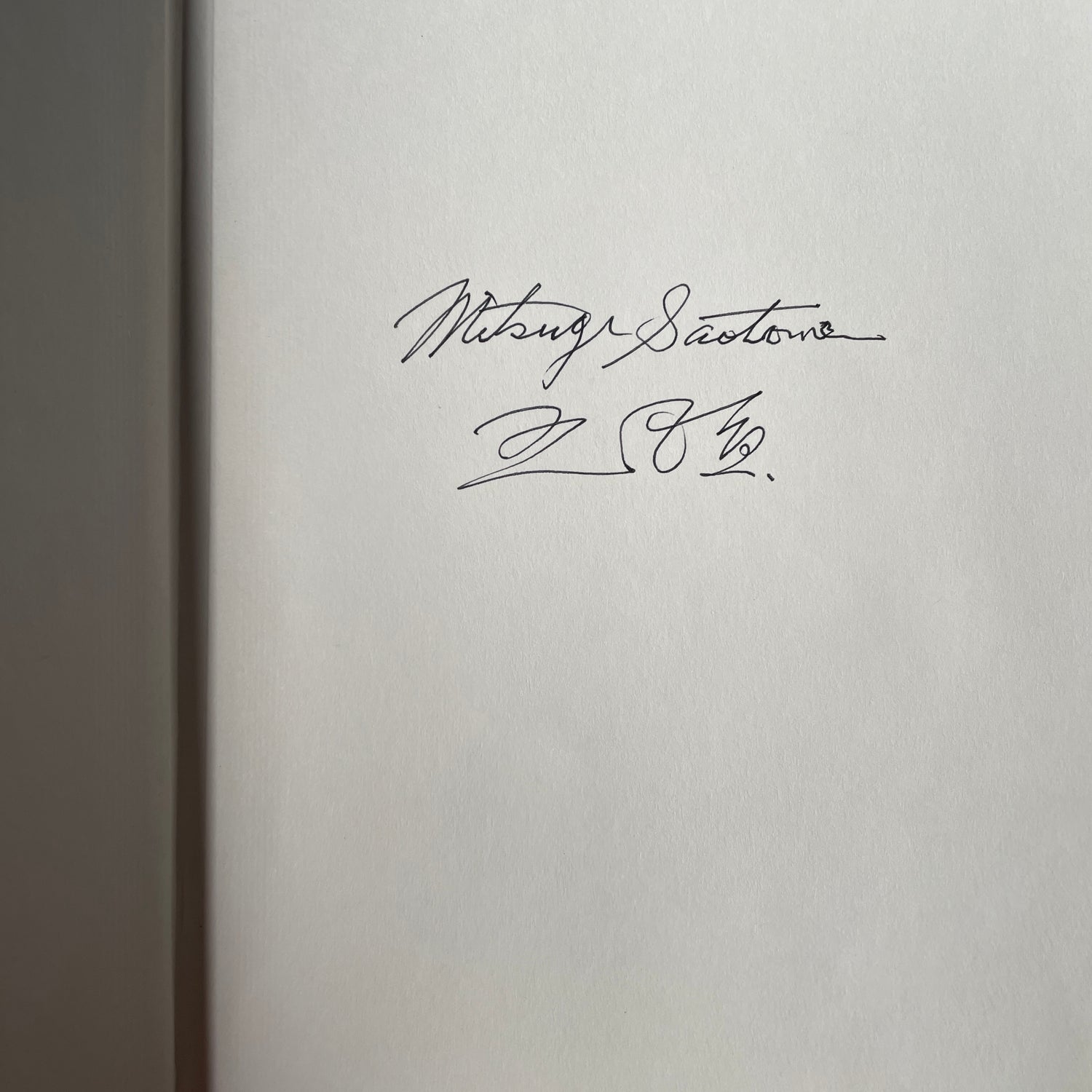 A Light on Transmission Book by Mitsugi Saotome (Hardcover)(**SIGNED**)(Preowned)