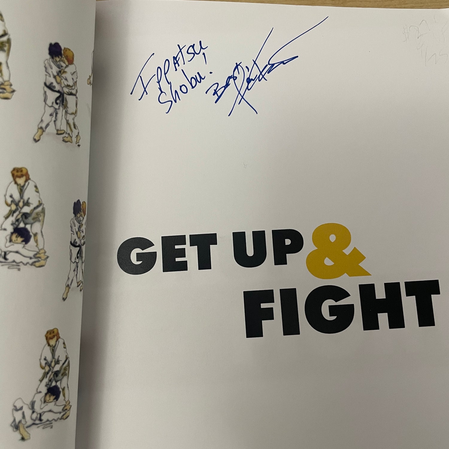 Get Up & Fight, the Memoir of Rena Rusty Kanokogi (*SIGNED*)(Preowned)