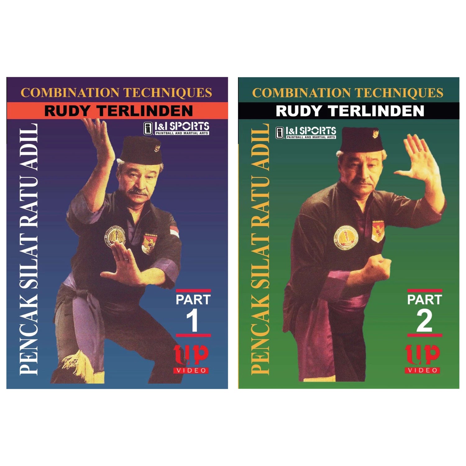 Indonesian Pencak Silat Ratu Adil Pukulan Forms 2 DVD Set by Rudy Terlinden