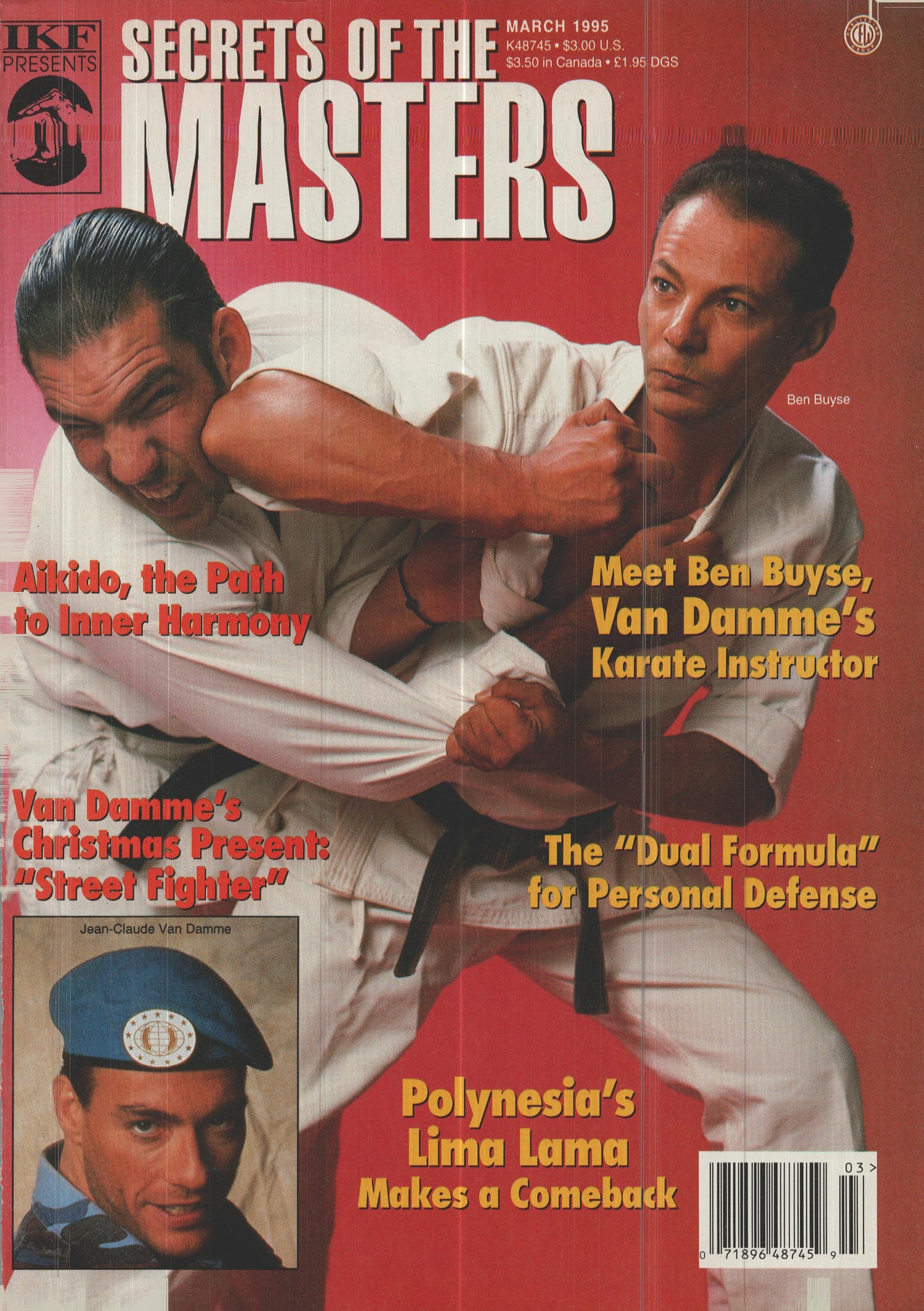Inside Kung Fu Presents Secrets of the Masters Magazine March 1995 (E-Book)