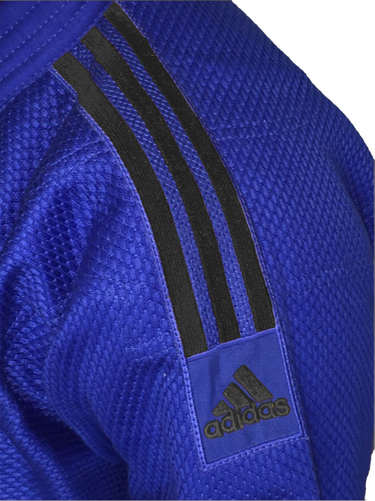 J690 Quest Blue with Black Stripes Judo Gi by Adidas