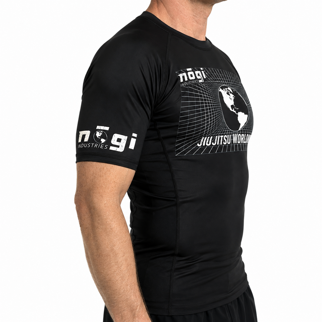 Jiujitsu Worldwide Short Sleeve Rash Guard by Nogi Industries - Made in USA