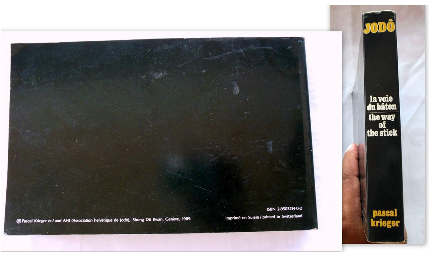 Jodo: The Way of the Stick Book by Pascal Krieger (Preowned)