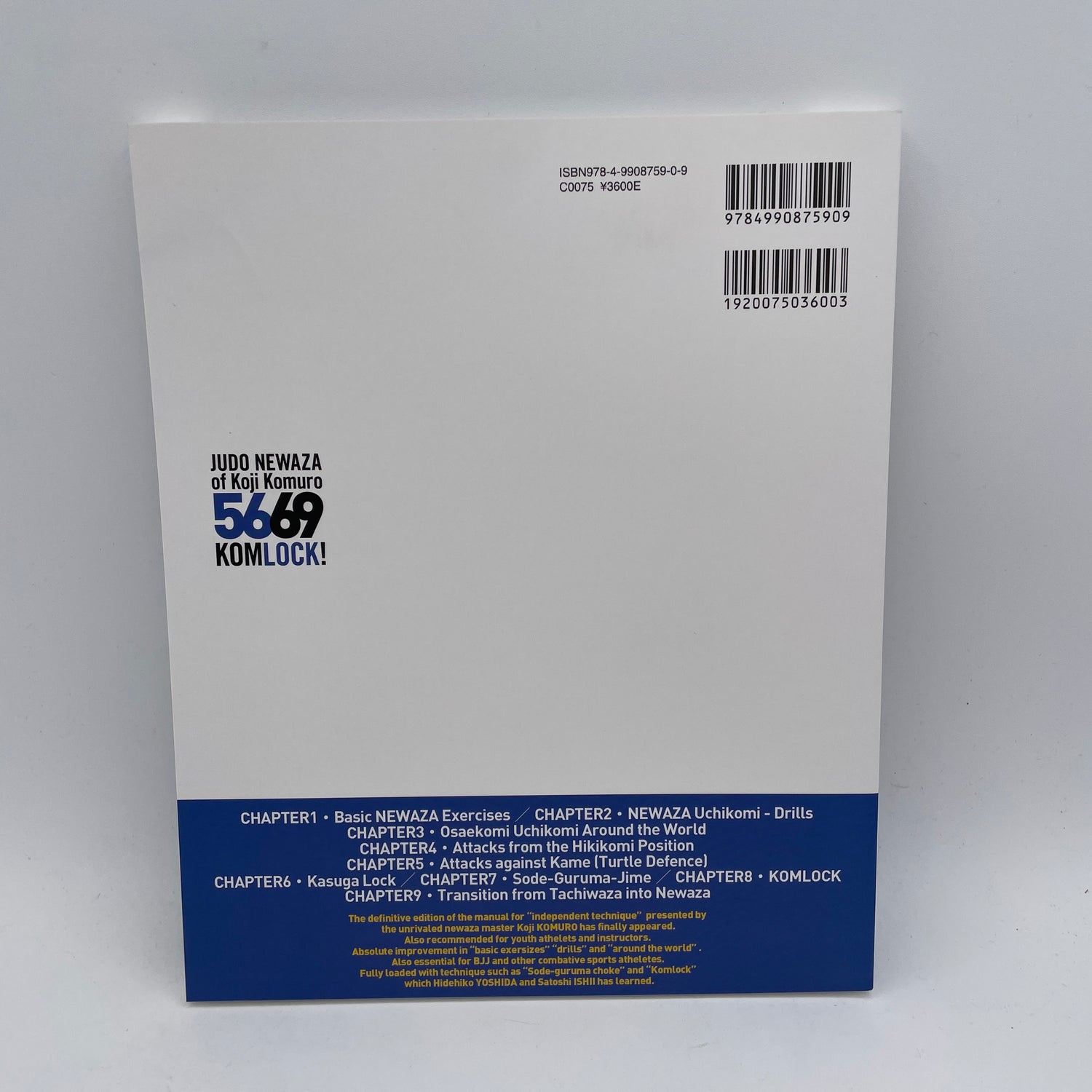 Libro Judo Newaza de Koji Komuro Komlock
