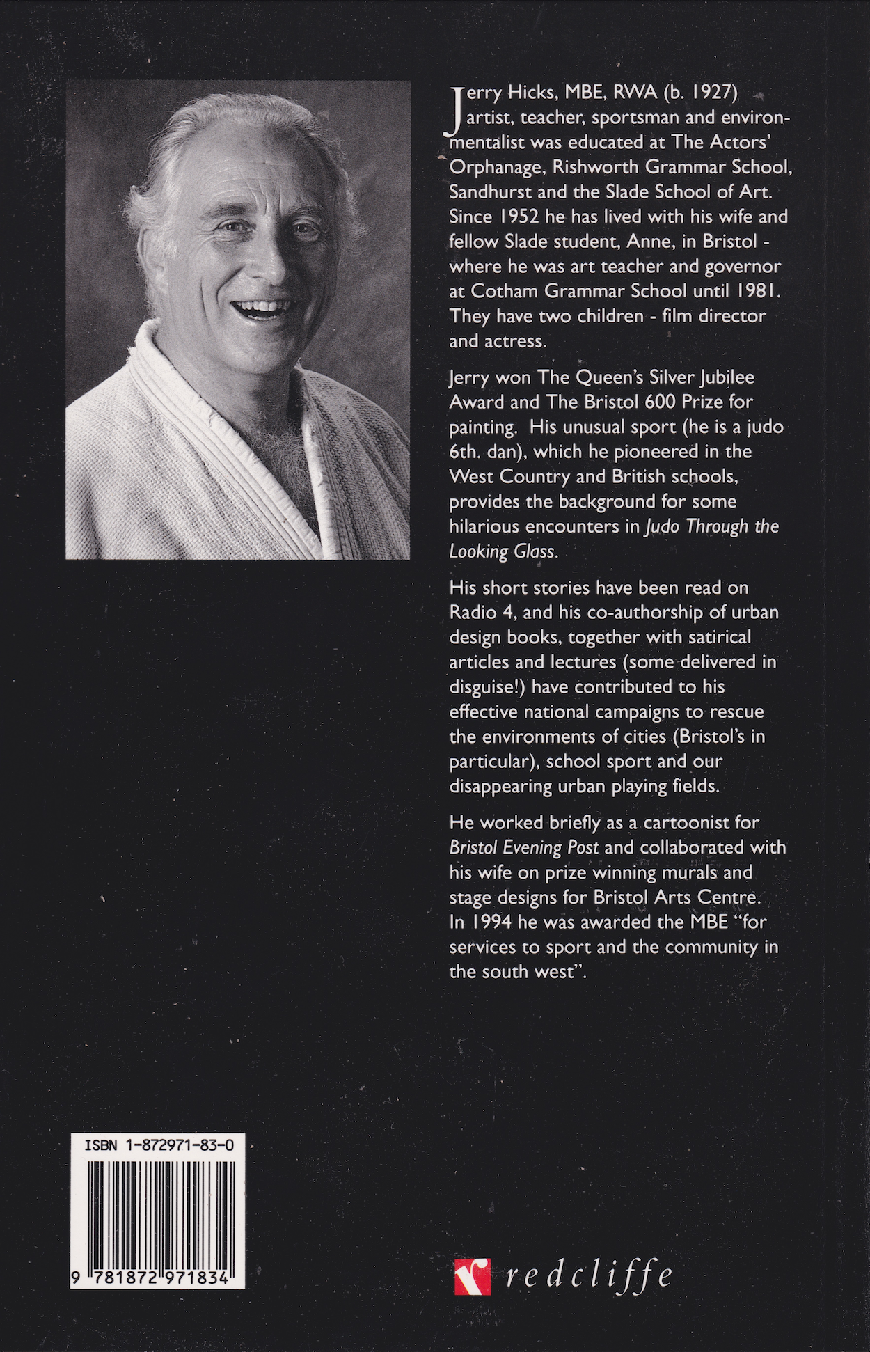 Judo Thorough The Looking Glass Book by Jerry Hicks