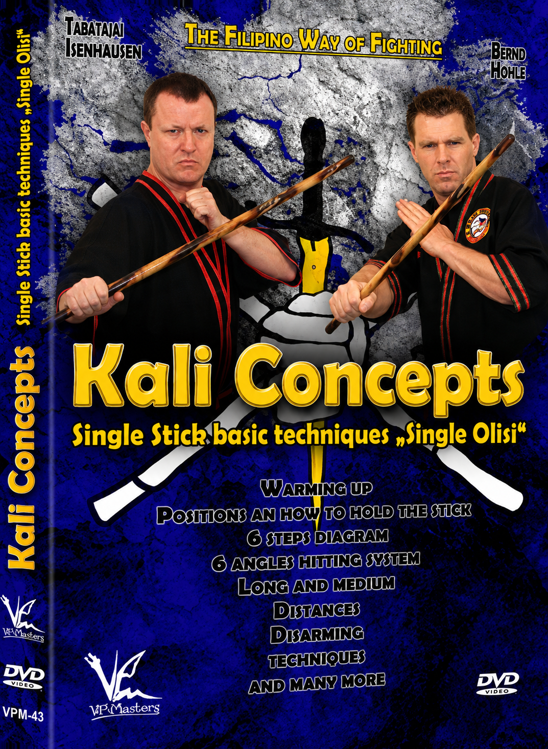 Kali Concepts Single Stick Basic Techniques Single Olisi DVD