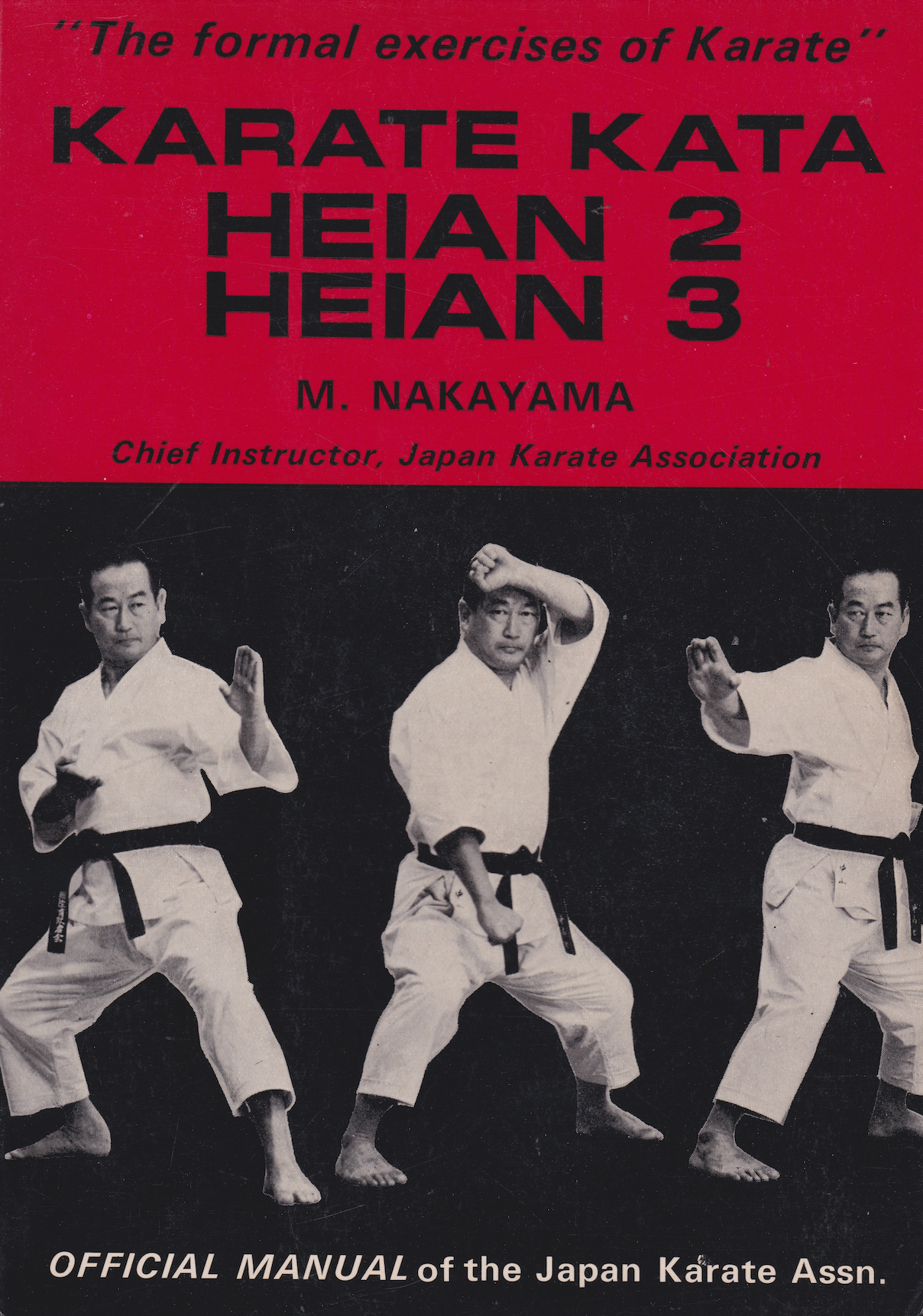Karate Kata Heian 2 & 3 Book by Masatoshi Nakayama (Preowned)