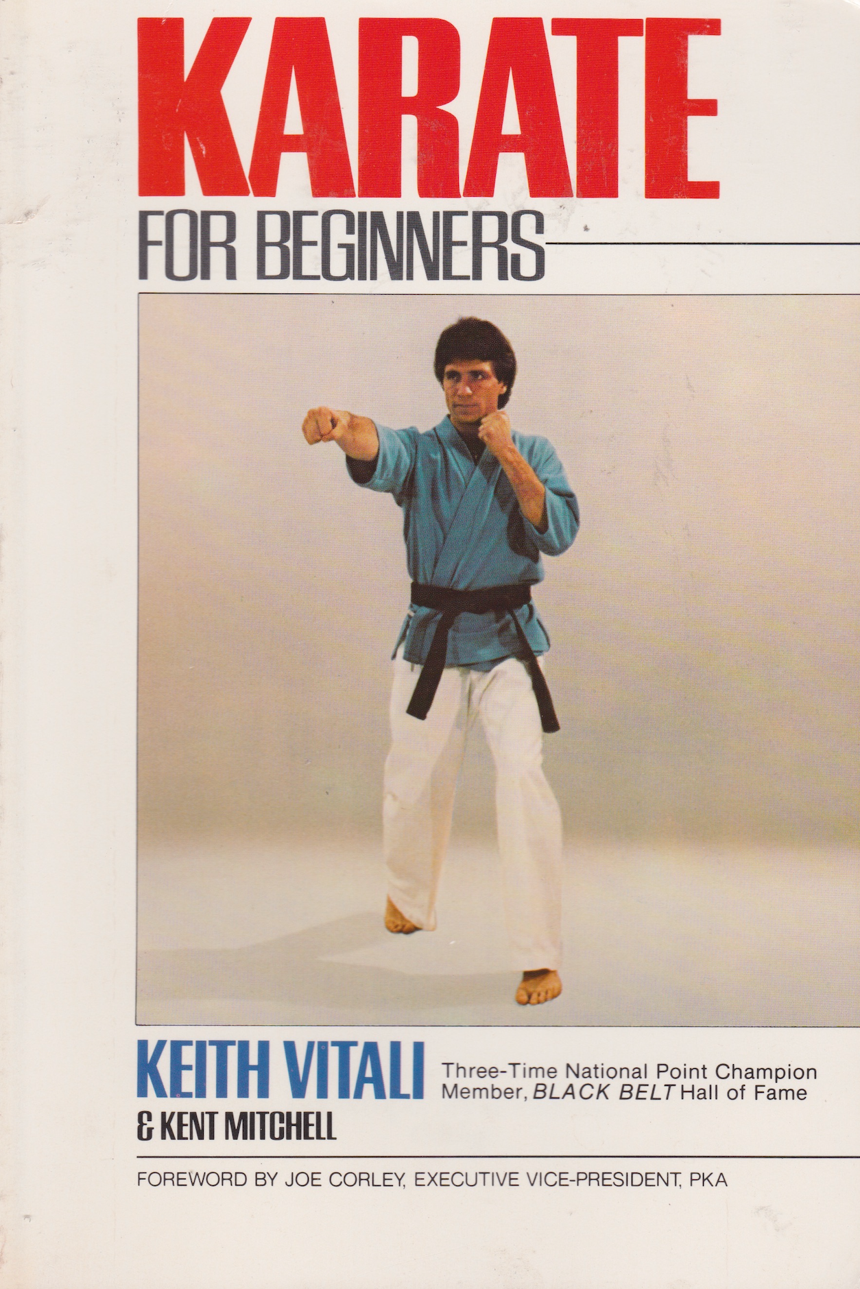 Karate for Beginners Book by Keith Vitali (Preowned)