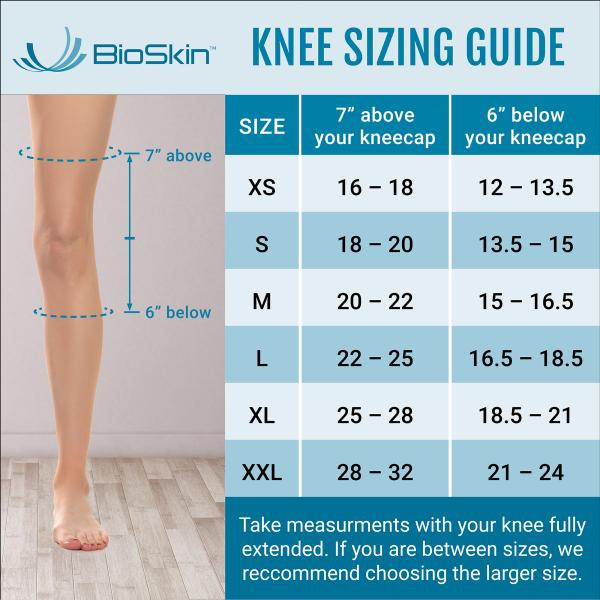Knee Compression Sleeve by Bioskin