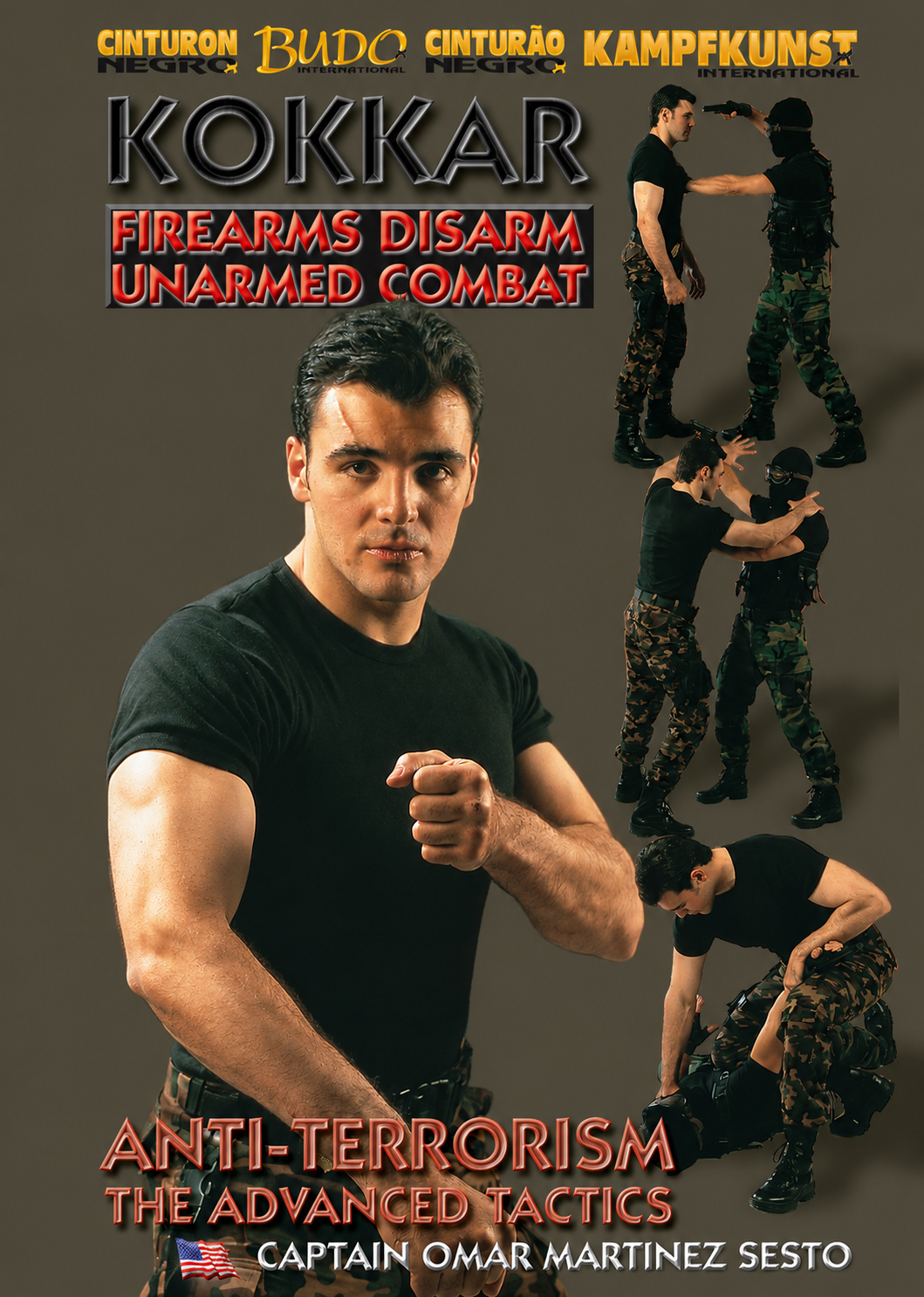 Kokkar Anti-Terrorism Advanced Tactics DVD by Omar Martinez Sesto