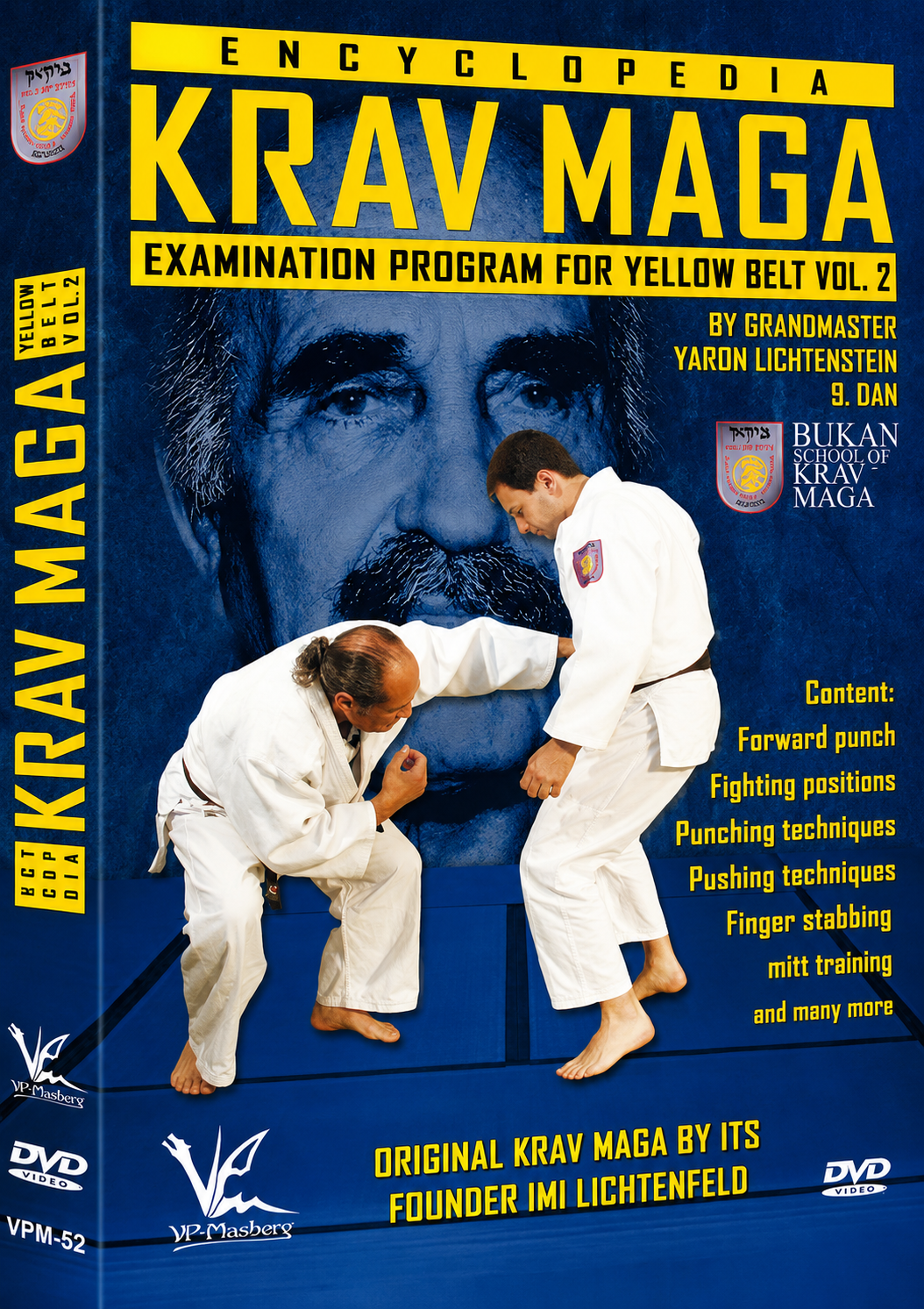 Krav Maga Encyclopedia Examination Program for Yellow Belt Vol 2 DVD by Yaron Lichtenstein