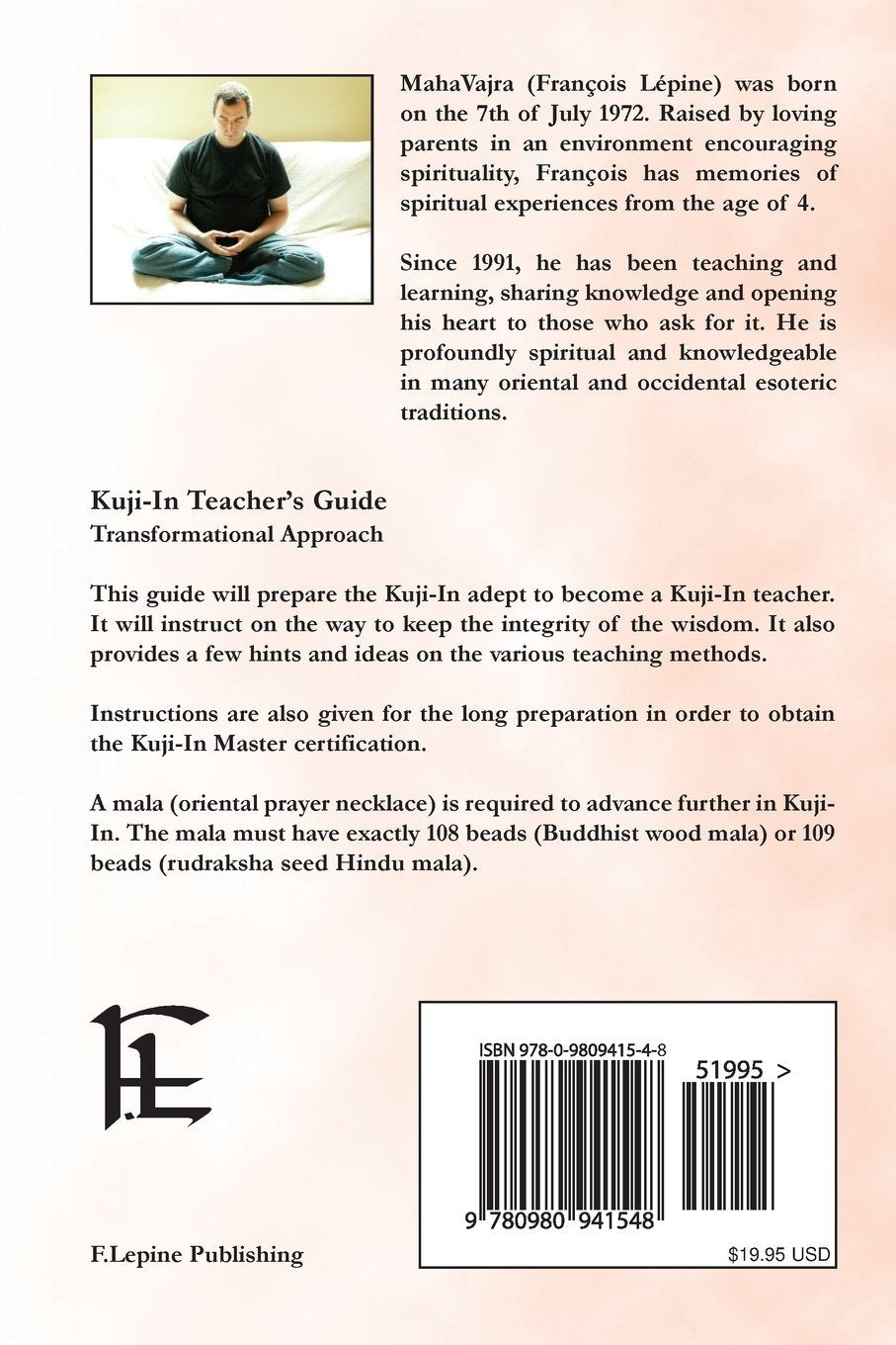 Kuji-In Teacher's Guide Book by Maha Vajra