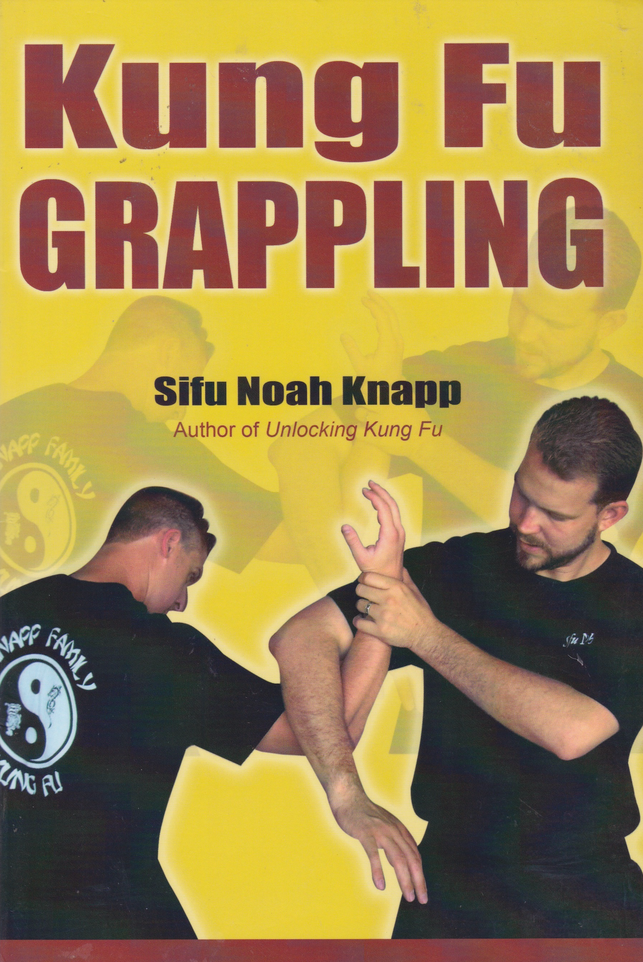 Kung Fu Grappling Book by Noah Knapp (Preowned)