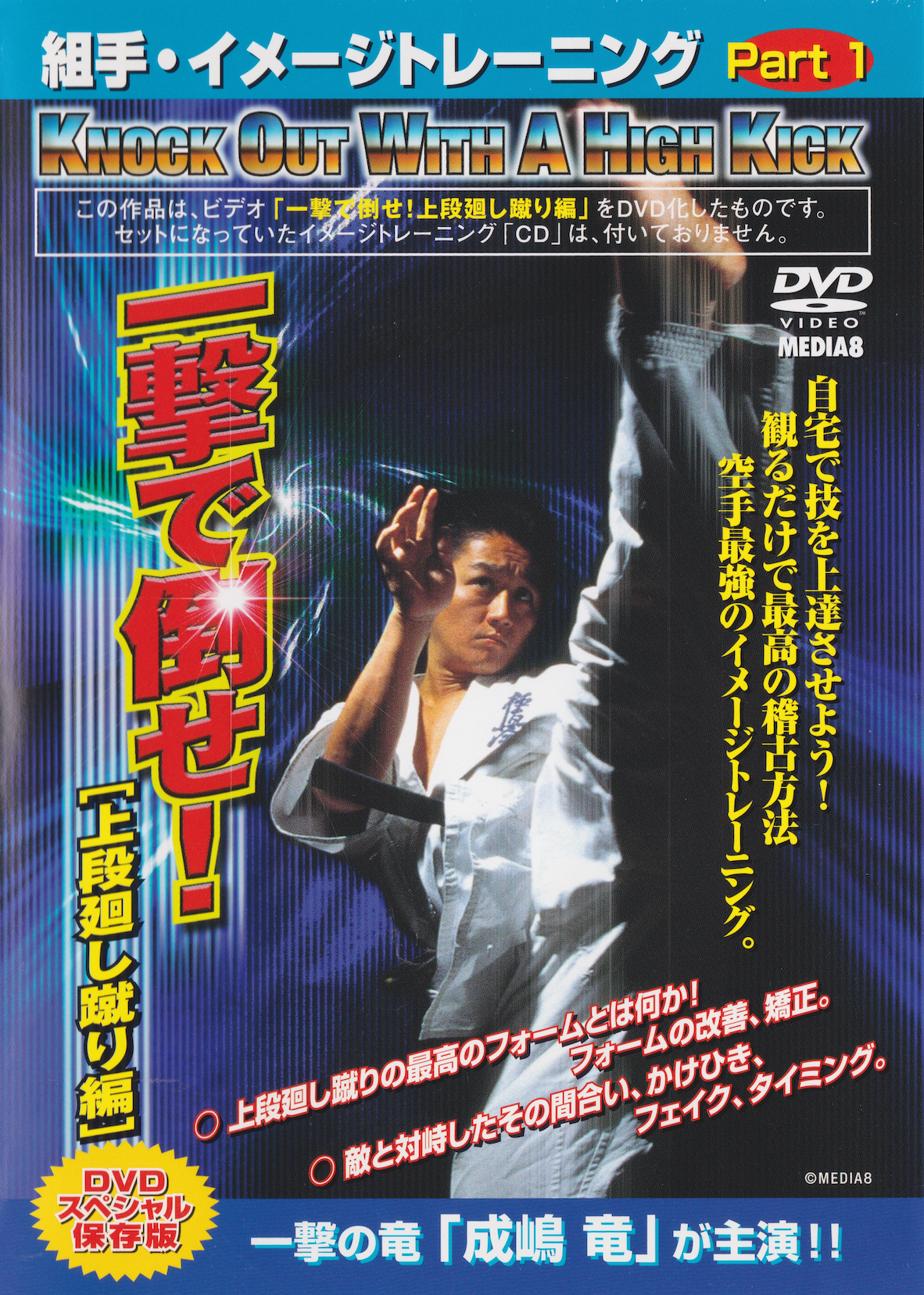 Kyokushin Karate Kumite Image Training DVD 1: Knockout with High Kick (Preowned)