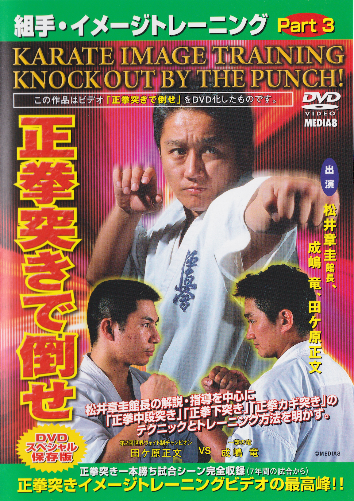Kyokushin Karate Kumite Image Training DVD 3: Defeat Your Opponent with Straight Punch (Preowned)