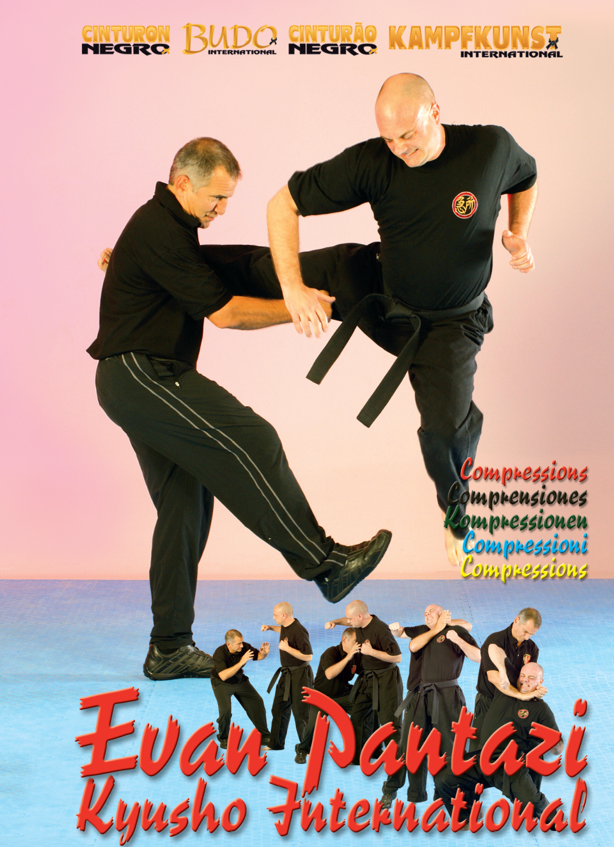 DVD de compresiones Kyusho con Evan Pantazi