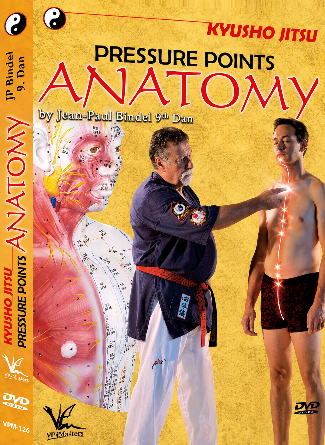 Kyusho Jitsu Pressure Points Anatomy DVD by Jean Paul Bindel