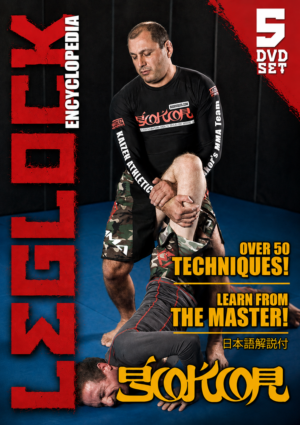 Leglock Encyclopedia 5 DVD Set with Gokor Chivichyan