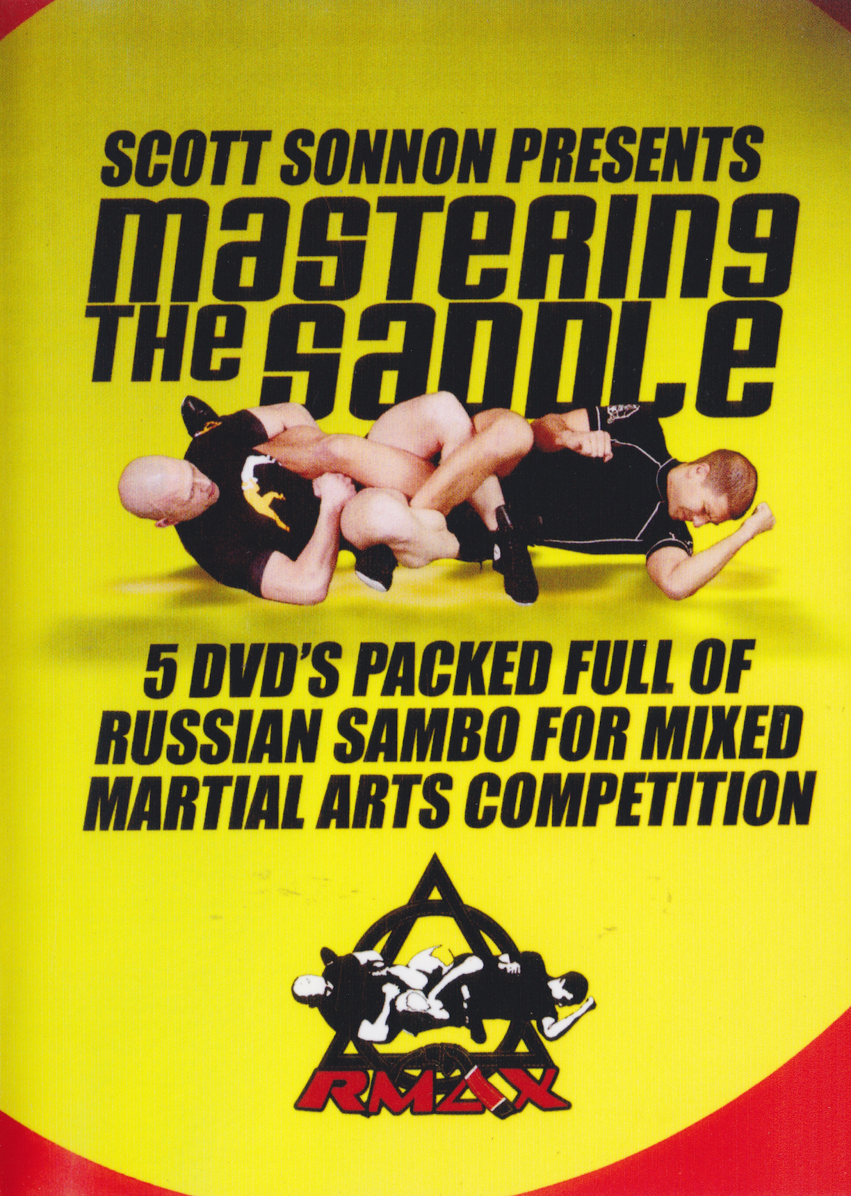 MASTERING THE SADDLE Sambo ruso para competencia de artes marciales mixtas 5 DVD Set de Scott Sonnon (usado)