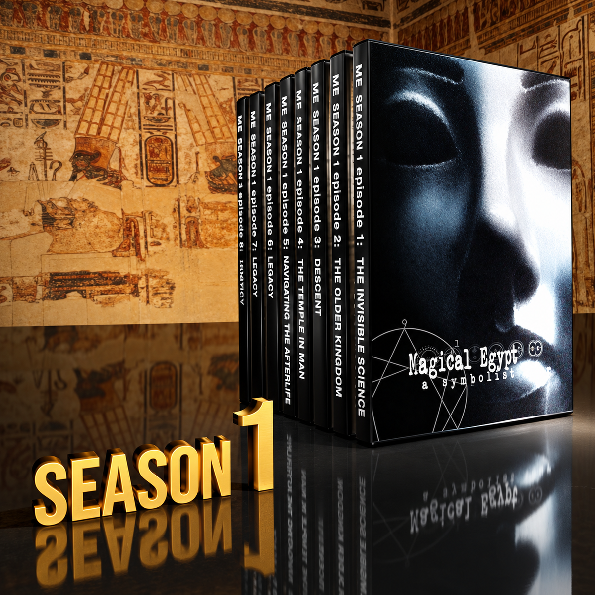 Magical Egypt Season One 8 DVD Set by John Anthony West