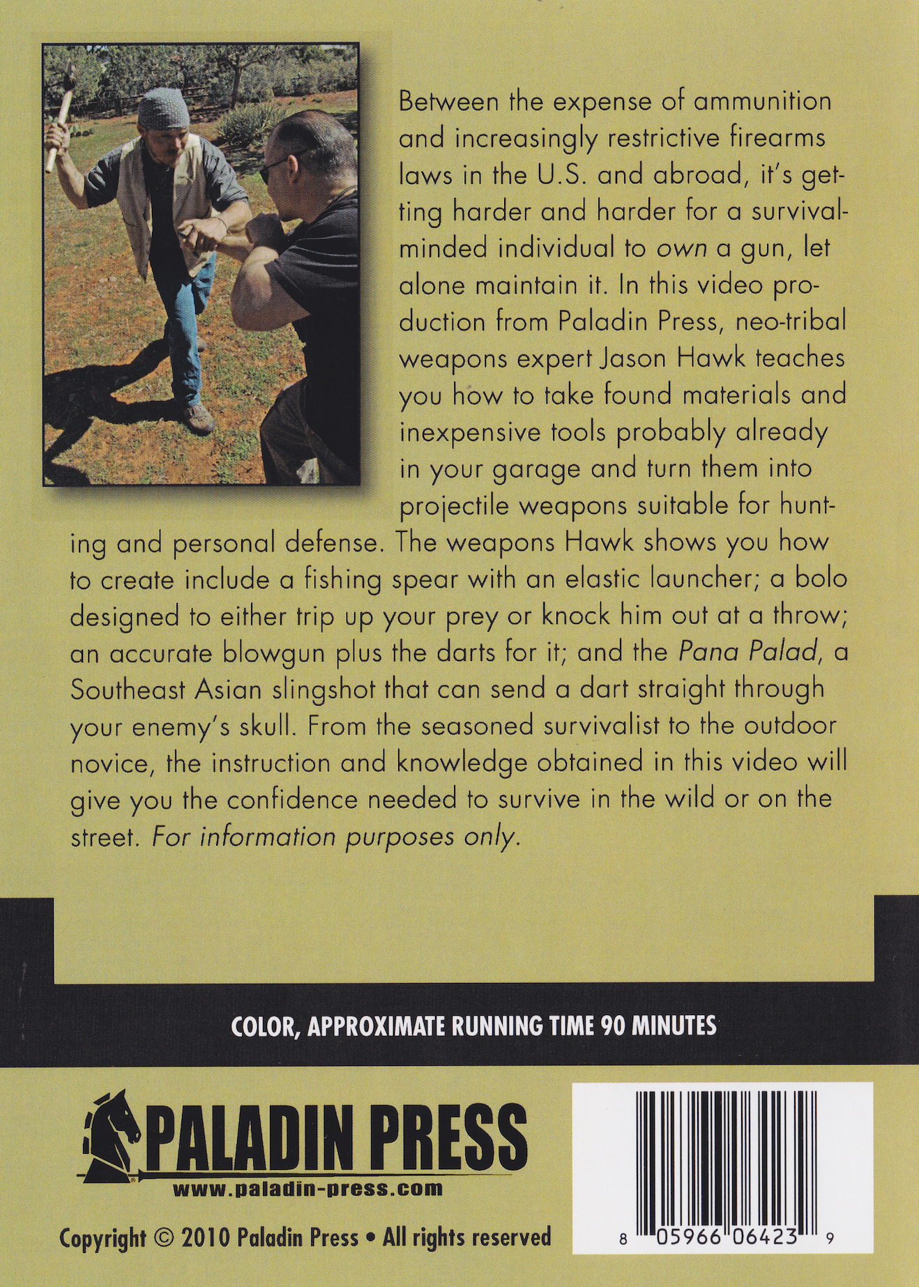 Making Do Vol 3: Projectile Weapons DVD by Jason Hawk