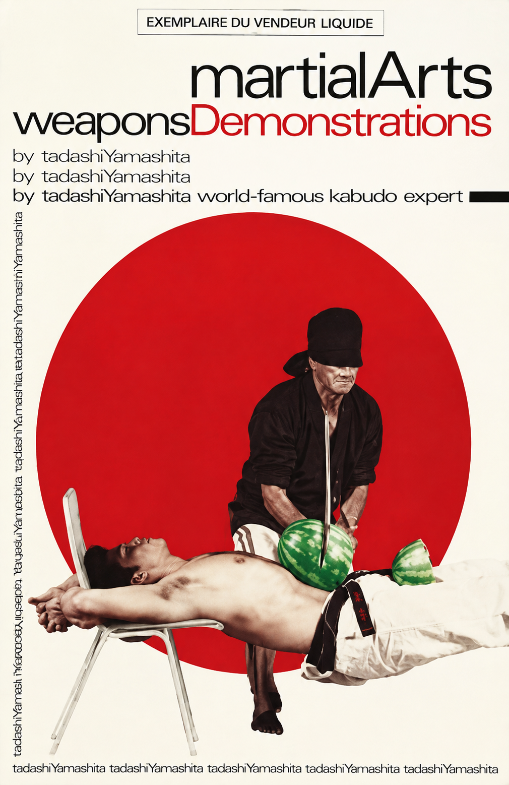 Martial Arts Weapons Demonstrations Book by Tadashi Yamashita (Preowned)
