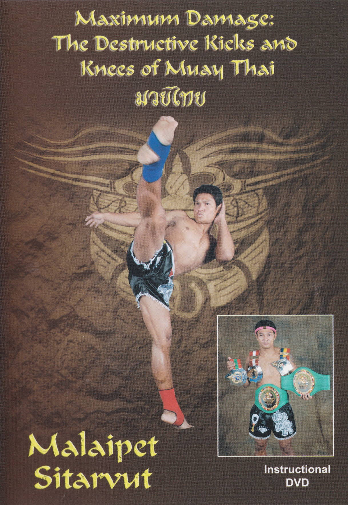 Maximum Damage: Destructive Kicks & Knees of Muay Thai DVD with Malaipet