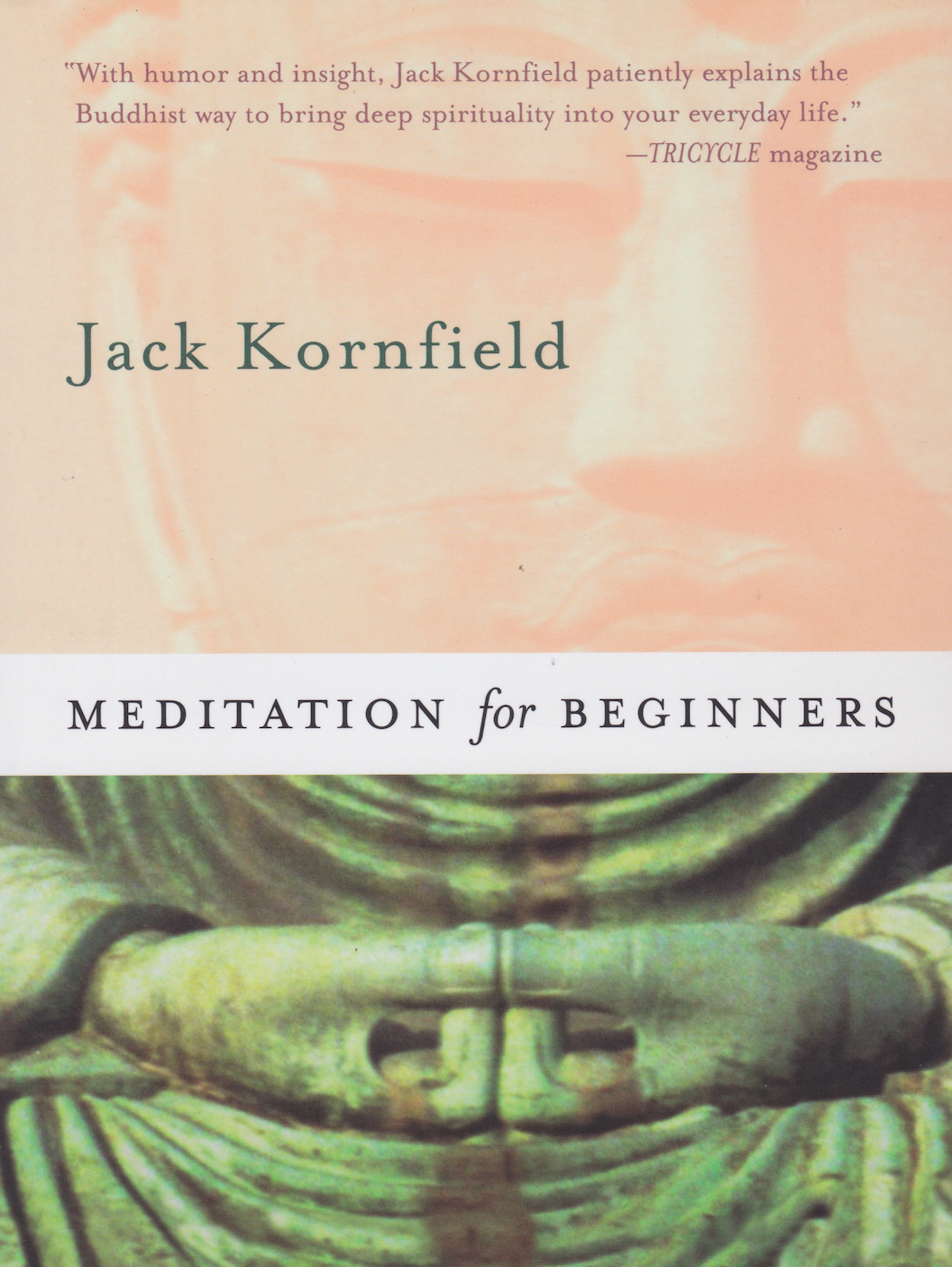 Meditation for Beginners Book & CD by Jack Kornfield (Preowned)