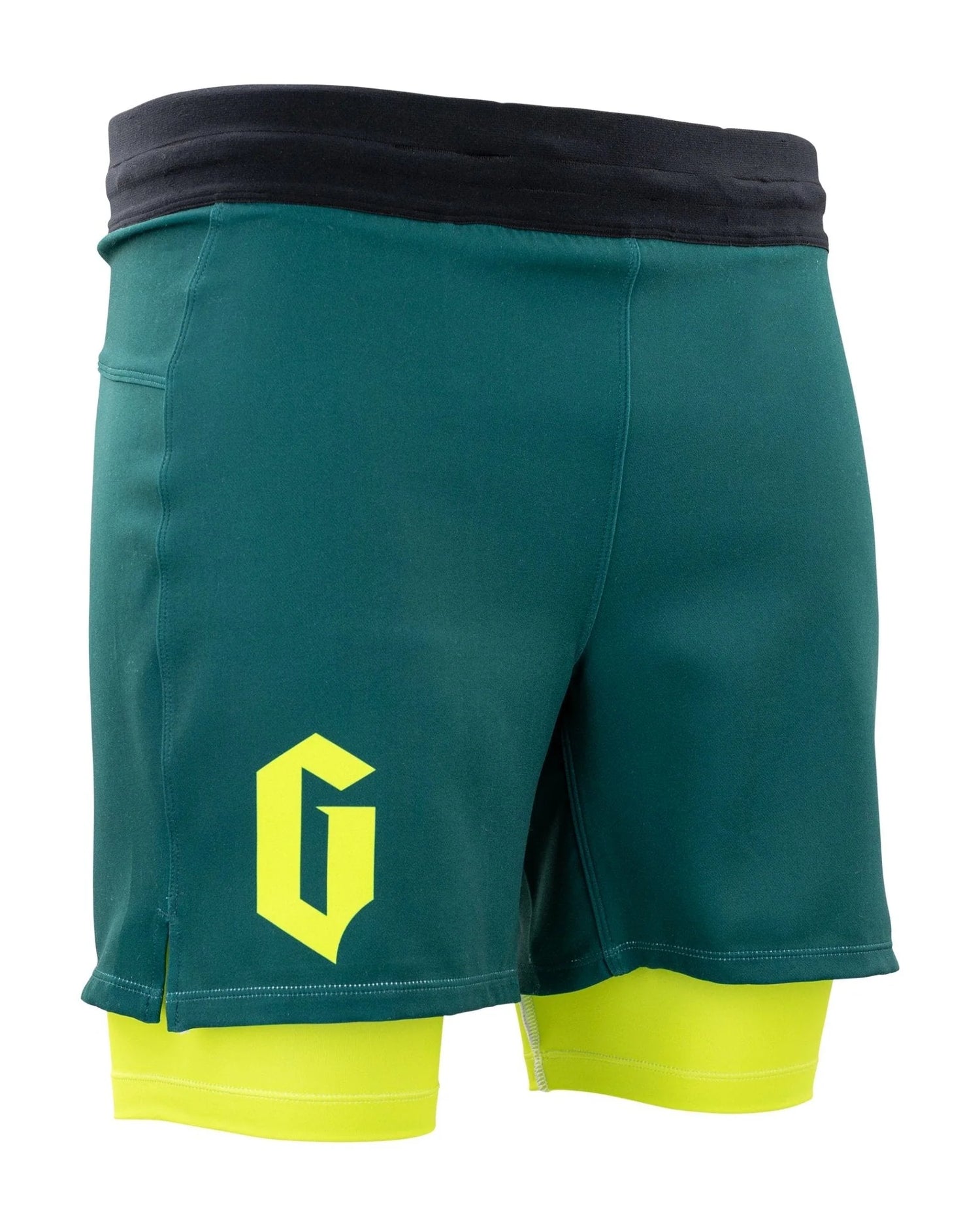 Men's Eco Lined Grappling Short Short by Gameness