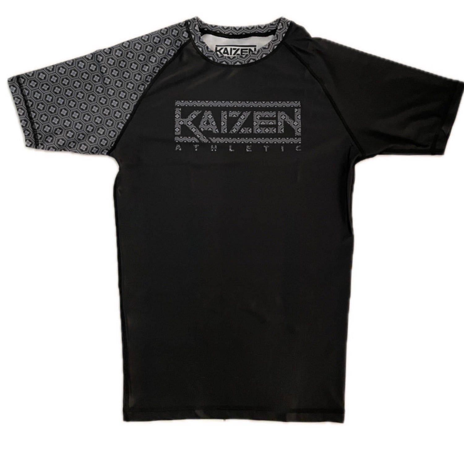 Miyazaki Men's Short Sleeve Rash Guard by Kaizen Athletic