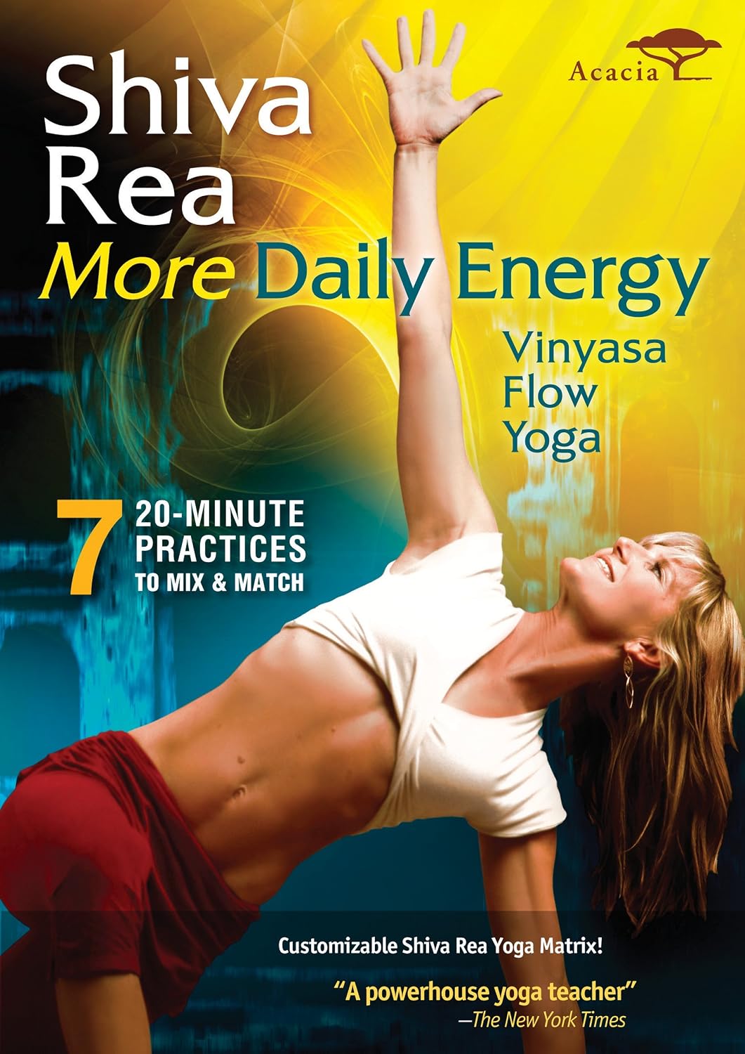 More Daily Energy Vinyasa Flow Yoga DVD by Shiva Rea