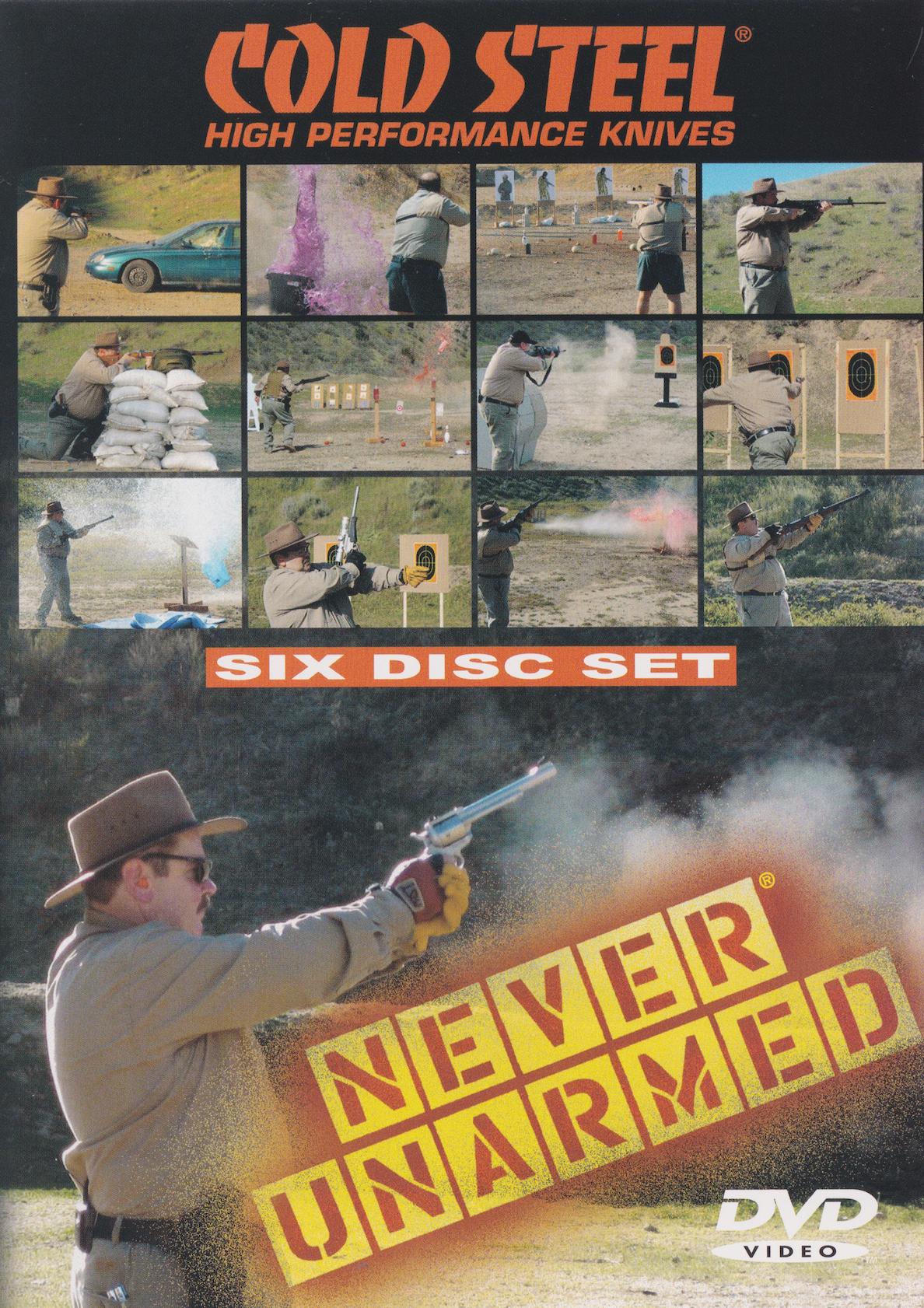 Never Unarmed 3 DVD セット by リン・トンプソン Cold Steel