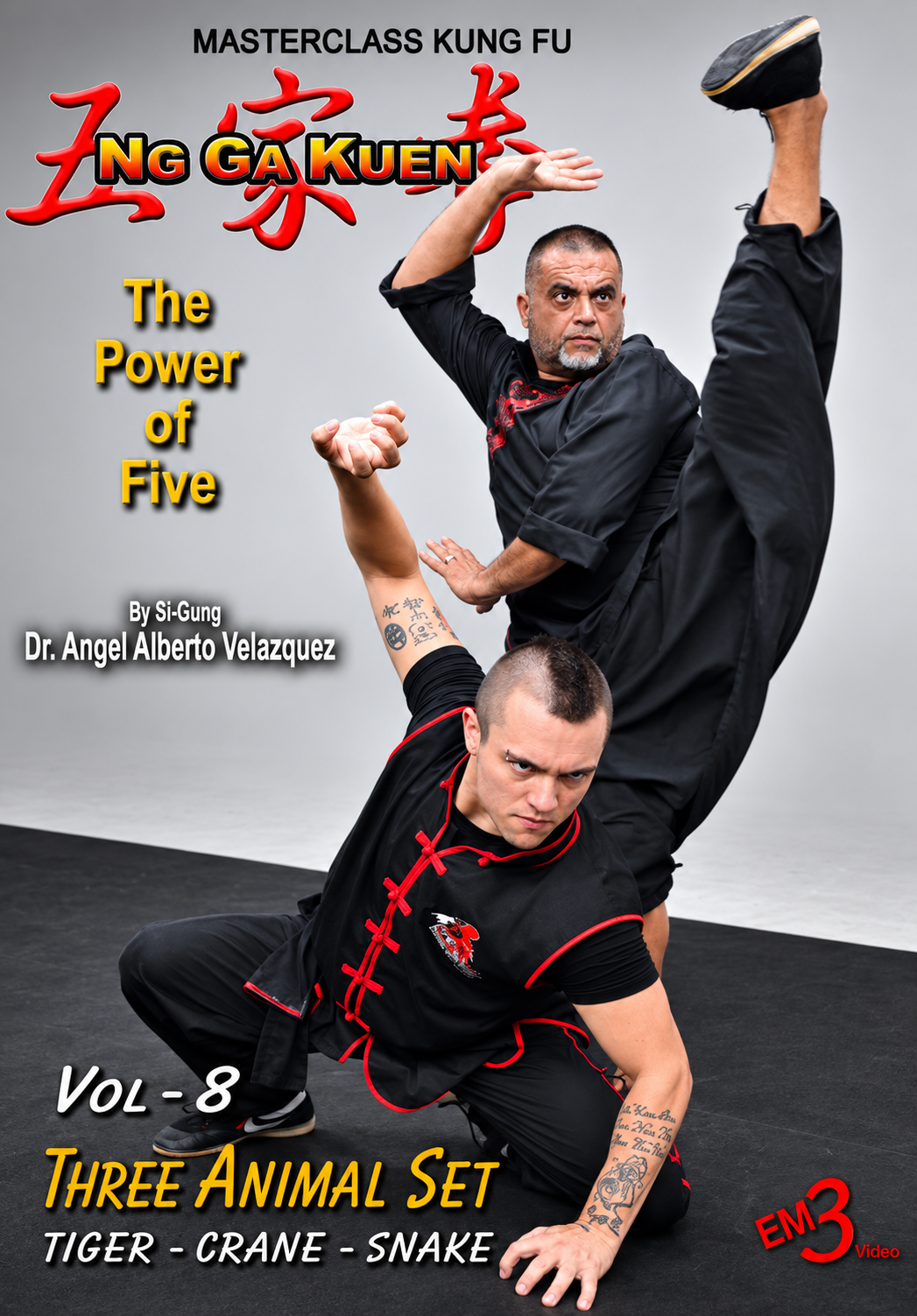 Ng Ga Kuen Vol 8 DVD Three Animal Set by Angel Velazquez