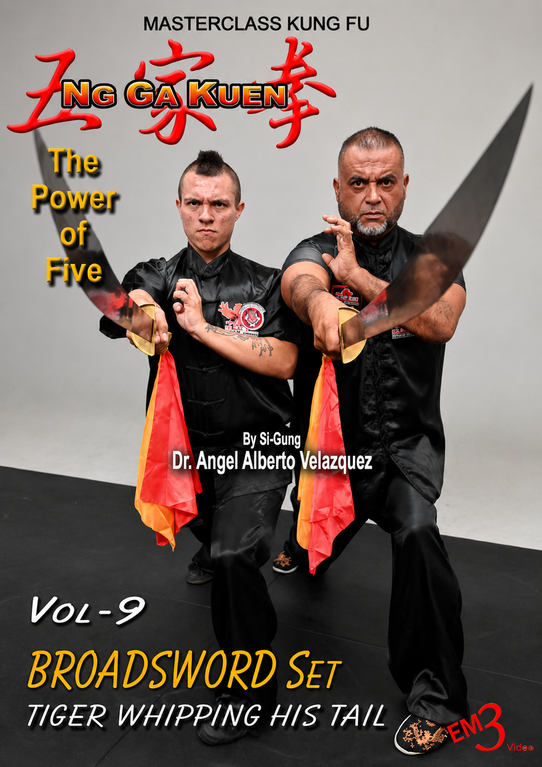 Ng Ga Kuen Vol 9 DVD BROADSWORDS Set by Angel Velazquez