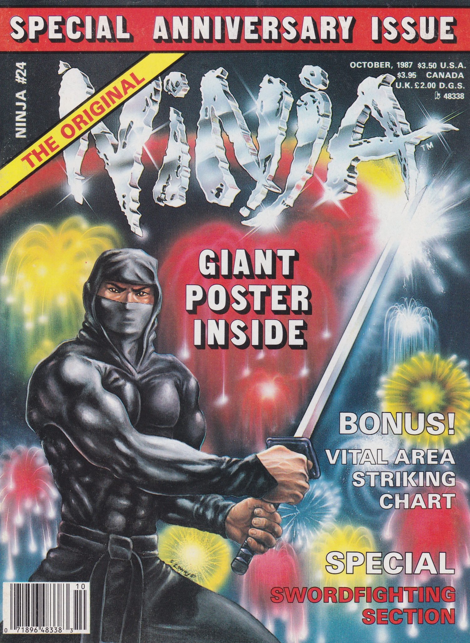 Ninja Magazine #24 (1987) (Preowned)