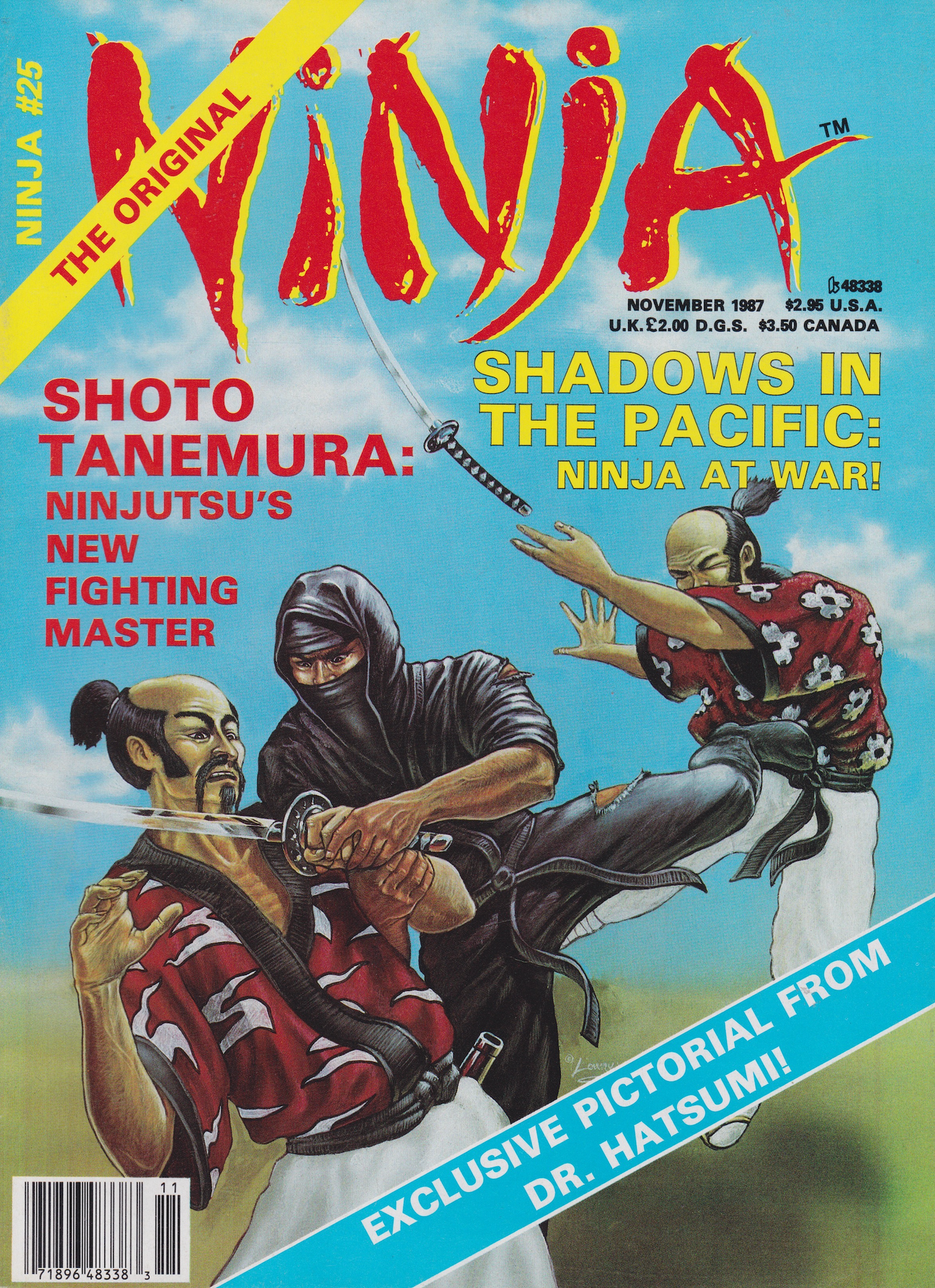 Ninja Magazine #25 (1987) (Preowned)