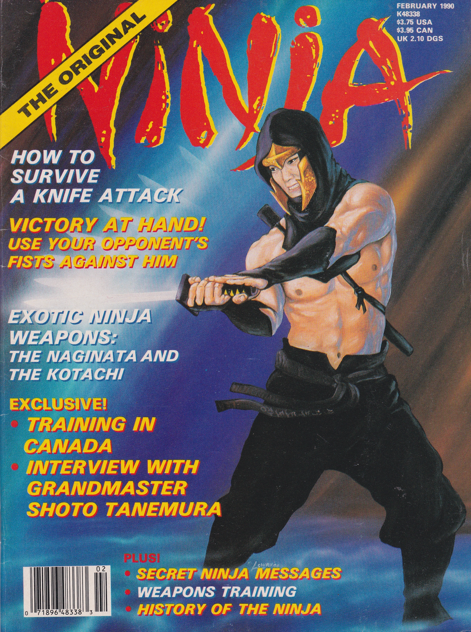 Ninja Magazine #43 (1990) (Preowned)