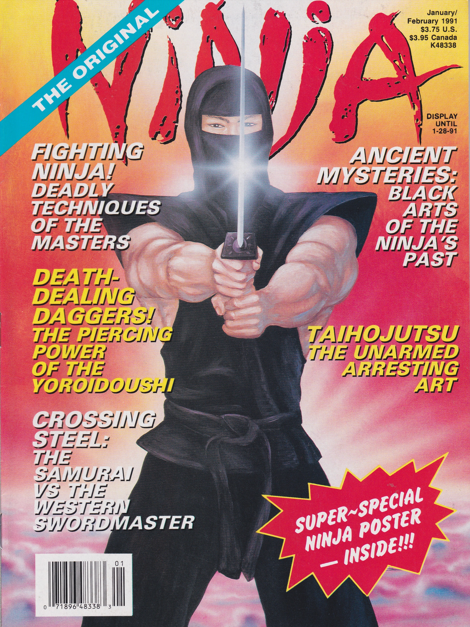 Ninja Magazine #47 (1991) (Preowned)