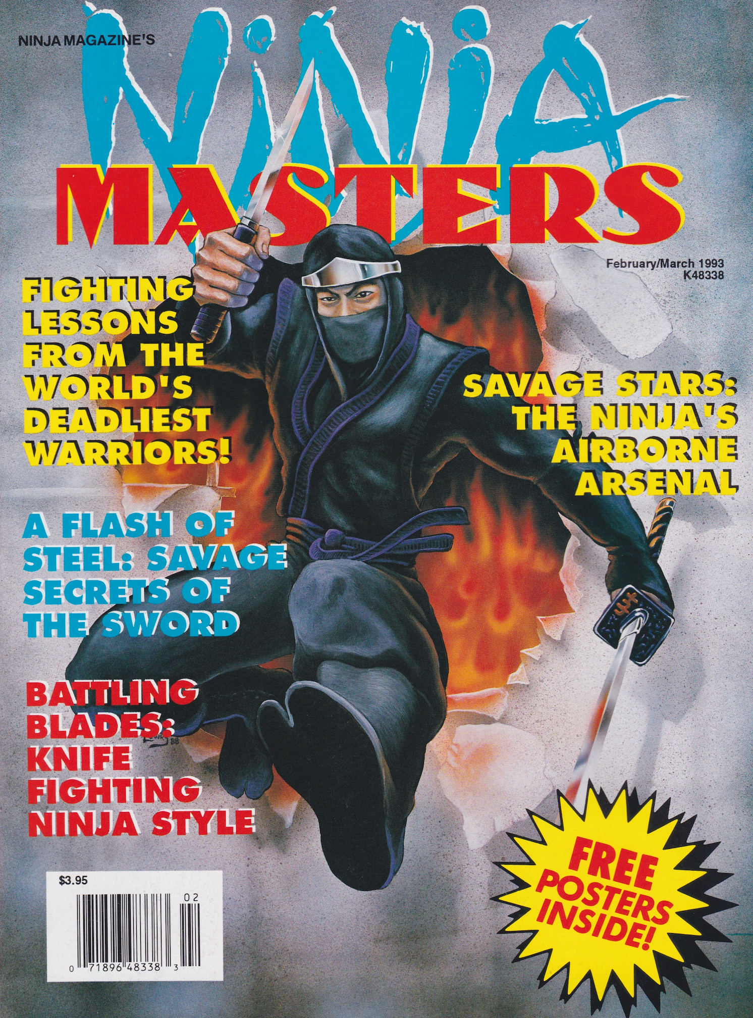 Ninja Masters Magazine (1993) (Preowned)