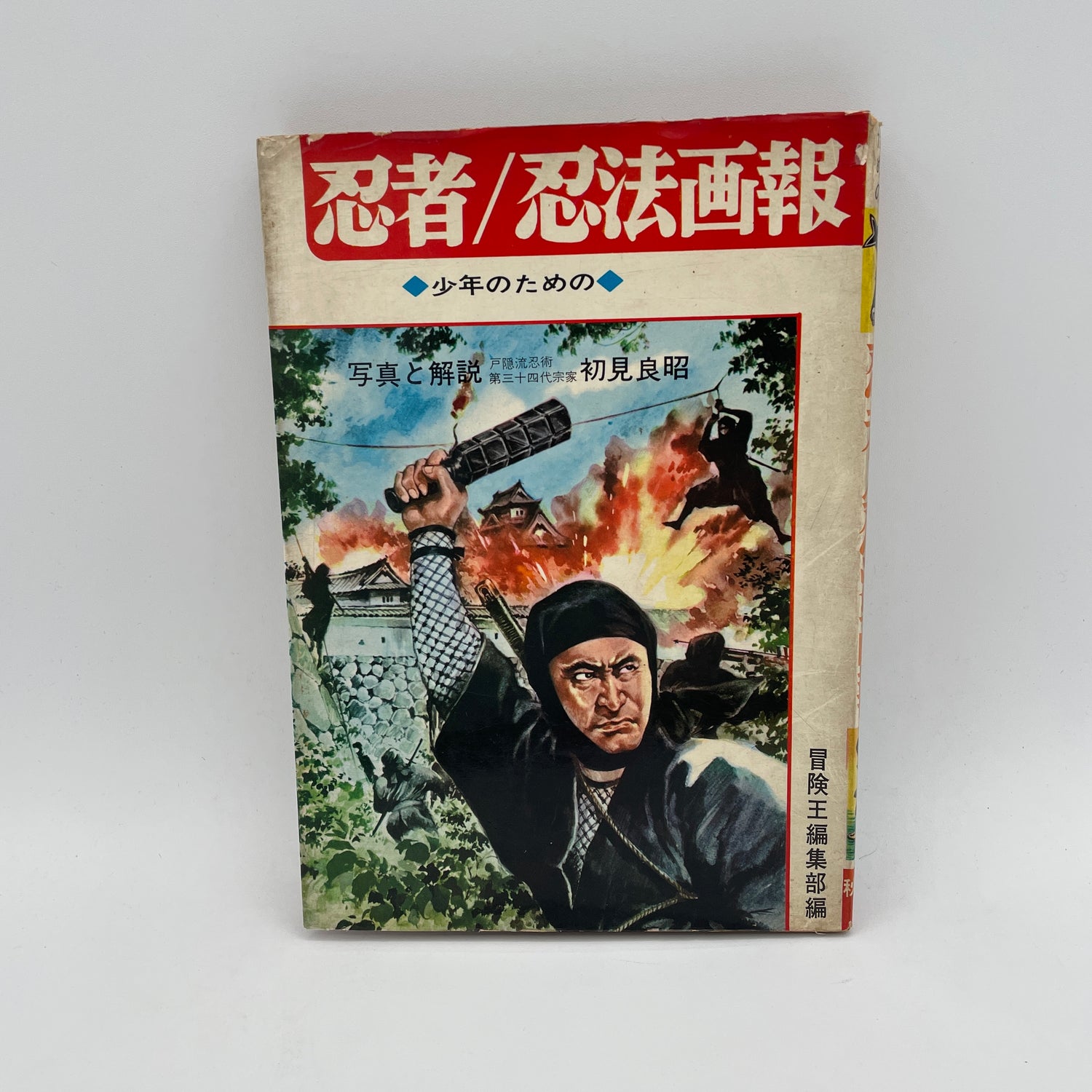 Libro ilustrado Ninja para niños de Masaaki Hatsumi (usado)