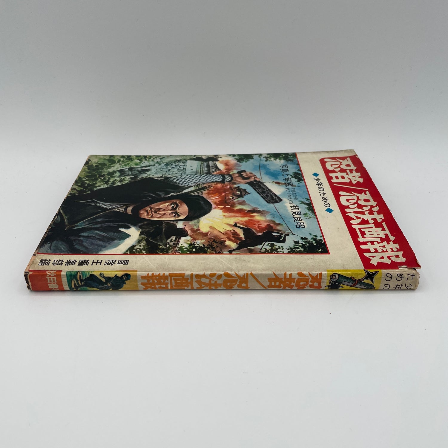 Libro ilustrado Ninja para niños de Masaaki Hatsumi (usado)