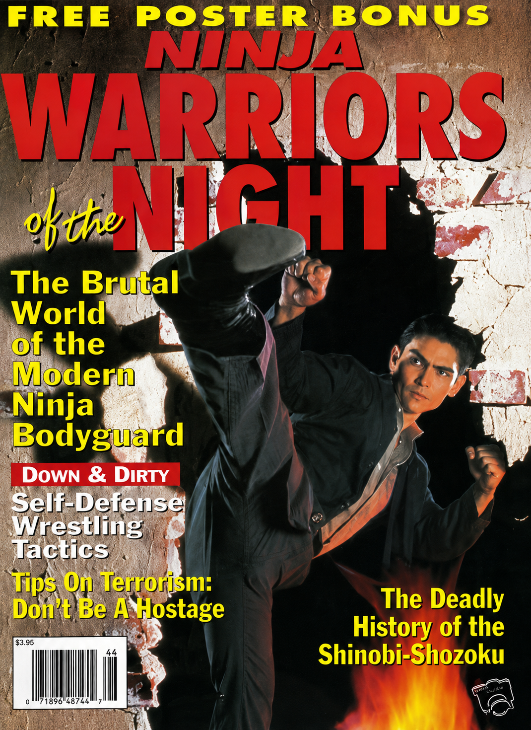 Ninja Warriors of the Night Magazine #5 (1994) (Preowned)