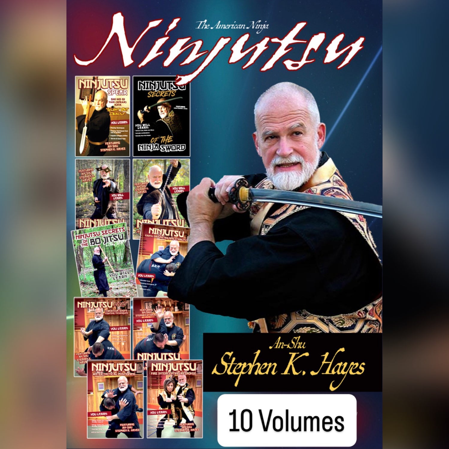 Ninjutsu Secrets 10 Volume Series Stephen Hayes (On Demand)