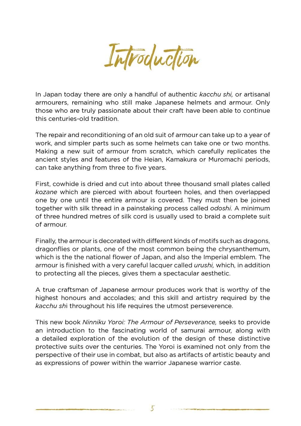 Ninniku Yoroi: The Armor Of Perseverance Book by Alex Esteve