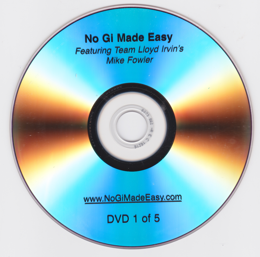 No Gi Made Easy 5 DVD Set by Mike Fowler (Preowned)