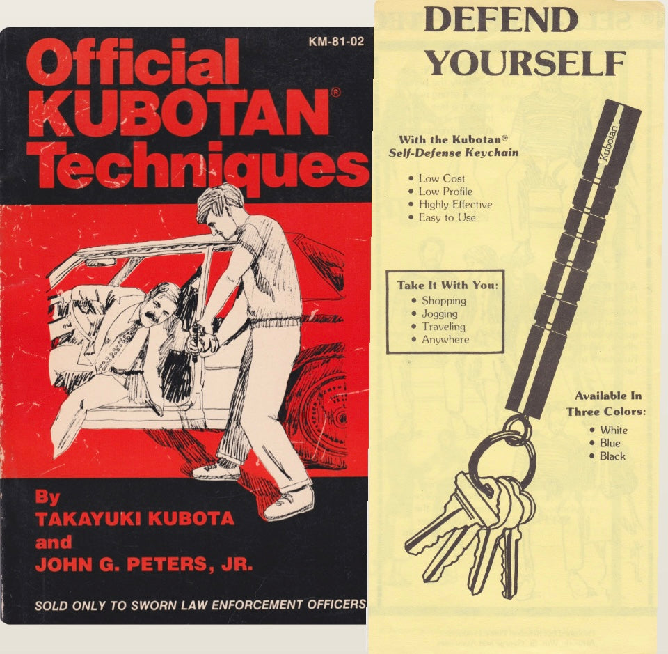 Official Kubotan Techniques Book by Takayuki Kubota (Preowned)